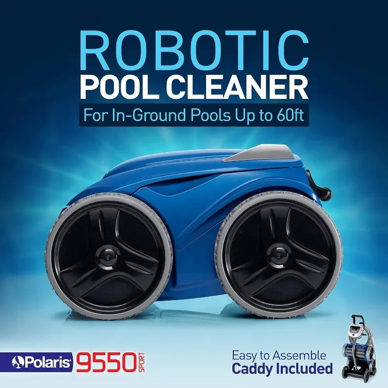 Yicin-Robot nettoyeur de piscine sport, aspirateur automatique pour piscines enterrées jusqu'à 60 pieds, câble de 70 pieds, télécommande, 9550