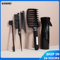 5pcs Original Hair Brush Magic Hair Comb Set Wig Detangling Hair Brush Massage Comb Salon Professional Hairdressing Brushes