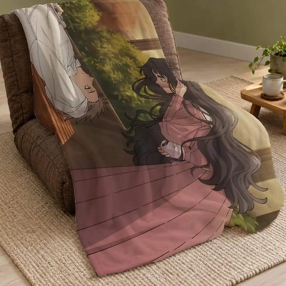 The Fragrant Flower Blooms With Dignity Throw Double Sided Flannel Throw Blanket Soft Warm Washable Home Decor