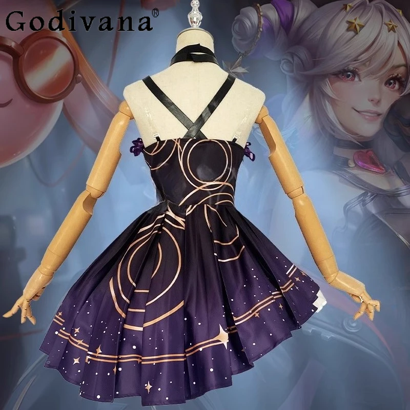 Cosplay Clothing Game Fashion Full Set Women Halloween Carnival Uniform Dress Female Anime Party Suit HERO Cos Dress