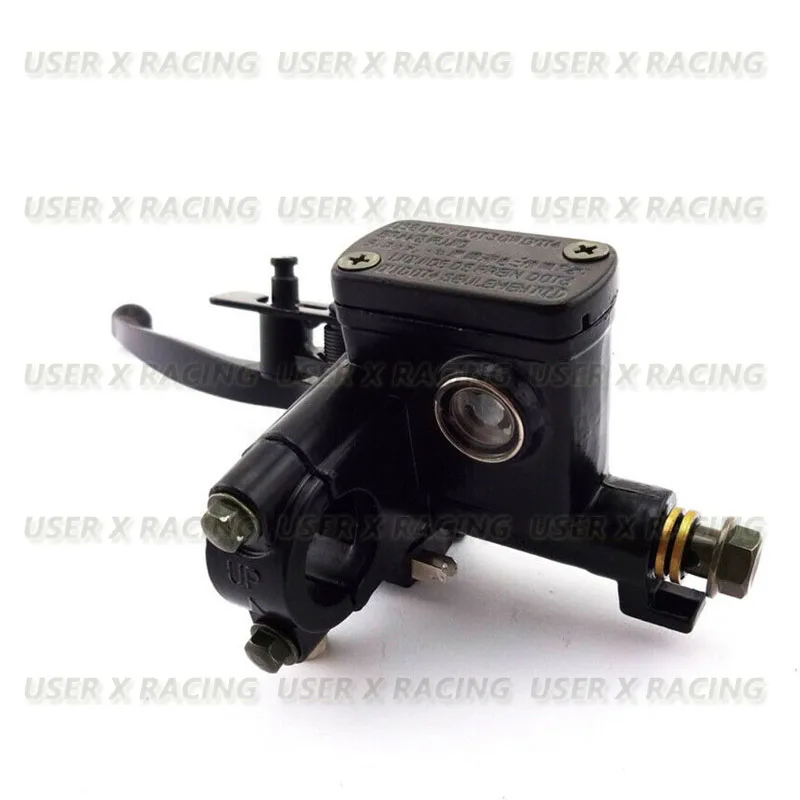 USERX Motorcycle Front Brake Clutch Master Cylinder Hydraulic Brake Lever Aluminium alloy For 50cc 110cc 150cc Dirt Pit Bike ATV