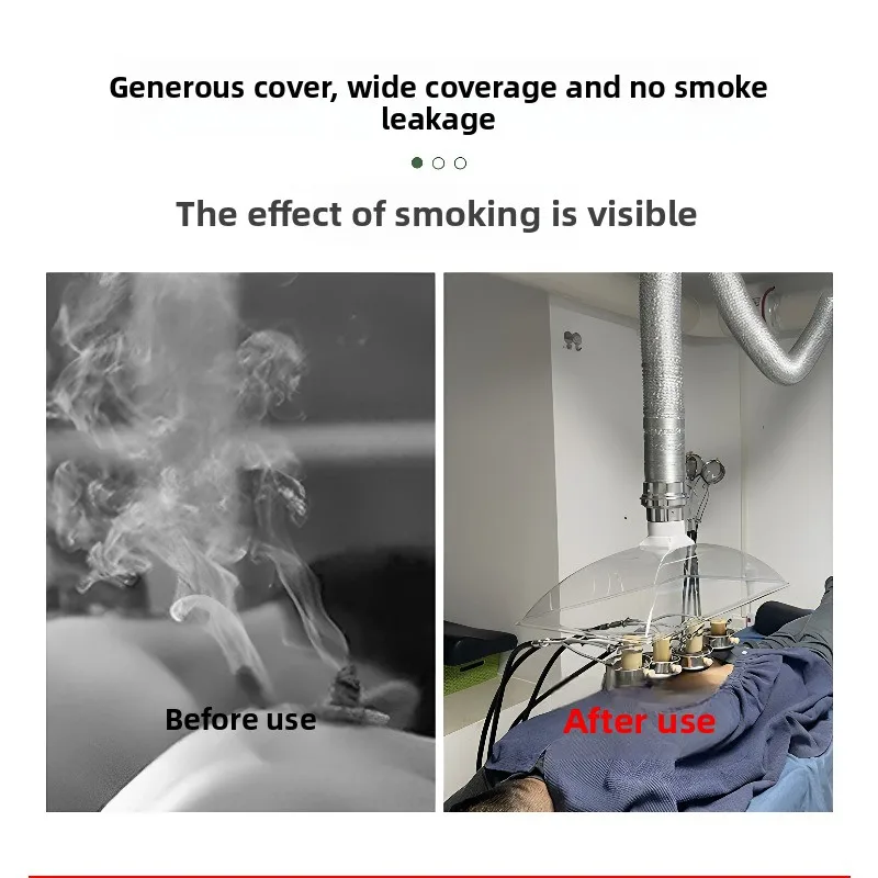 Nine Leaf Wind Moxibustion Smoke Exhaust System Health Center Smoke Machine Artifact Beauty Salon Traditional Chinese view 6