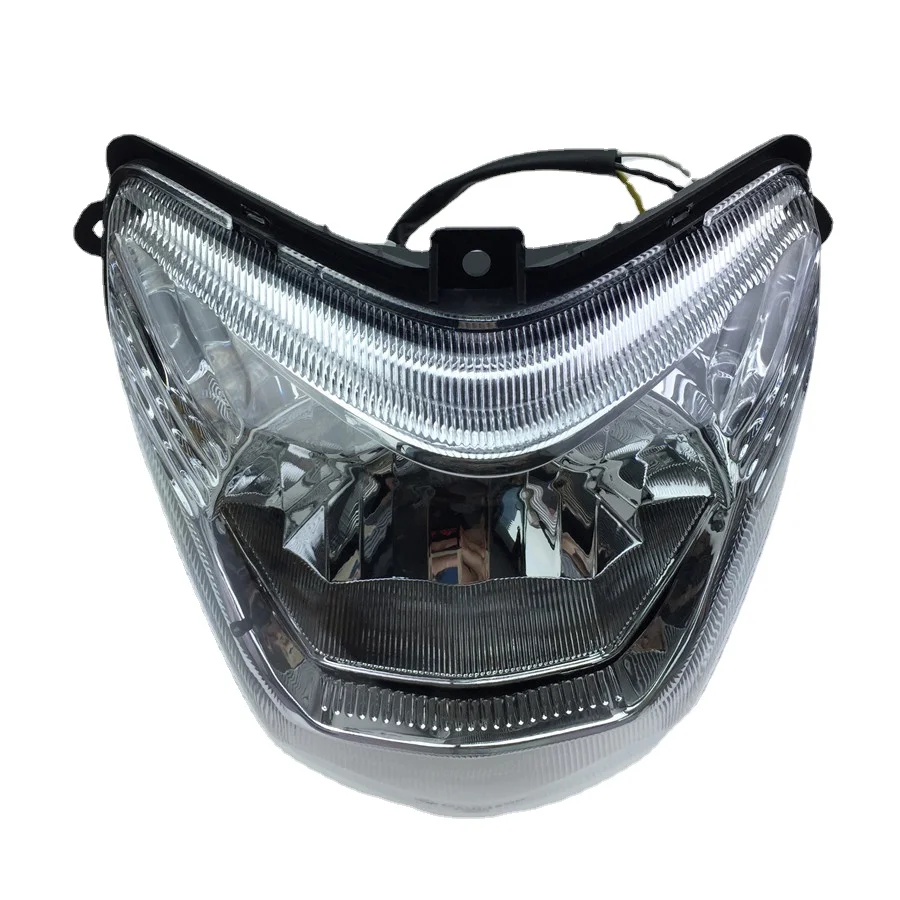 

For The First Motorcycle Accessories Haojue Di Cool Headlights HJ150-9 -9A Front Headlamp Assembly Motorcycle Light Assembly