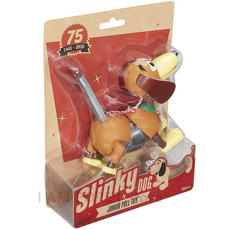 

Disney Pixar Toy Story Slinky Dog Фигурка Игрушки Симпатичная овчарка Stretch Slinky Dog Вуди Фигурка Куклы Модель Подарки для детей