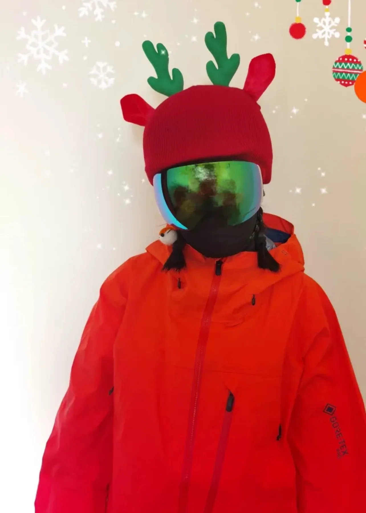 Helmet Cover Cute Cartoon Decoration Single and Double Board Unisex Universal Ski Helmet Cover Warm Headgear view 4