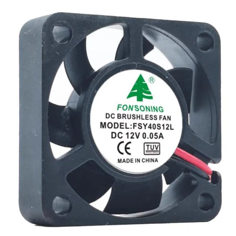 New Cooler Fan for FSY40S12L/40S12M DC12V 0.05/0.08A 4010 Cooling Fan 40*40*10MM