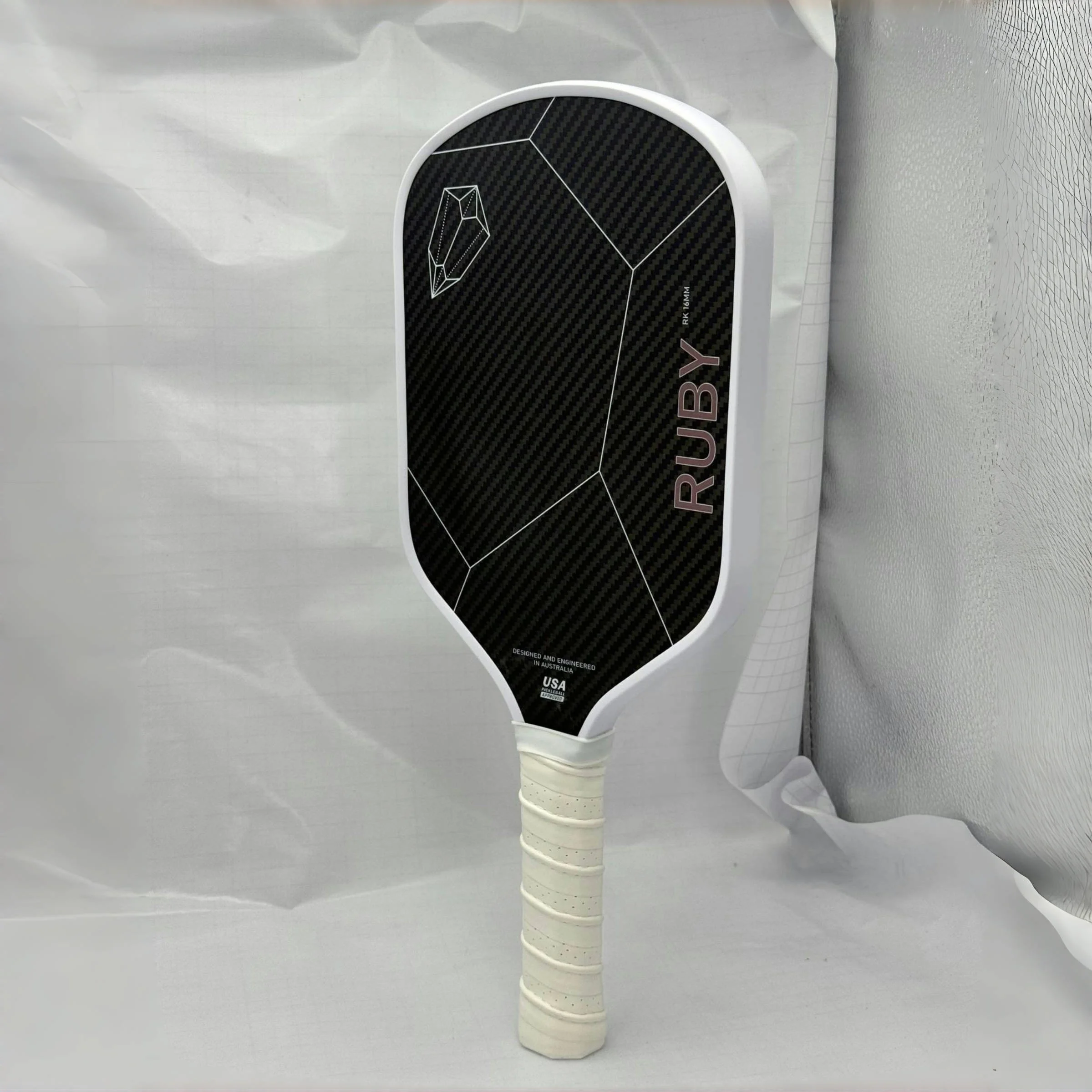 مجداف روبي كيفلر بيكل بول بوليمر على شكل قرص العسل 16 ملم مثالي للتحكم والتدور العلوي وتقطيع الطاقة المتوازنة والتحكم