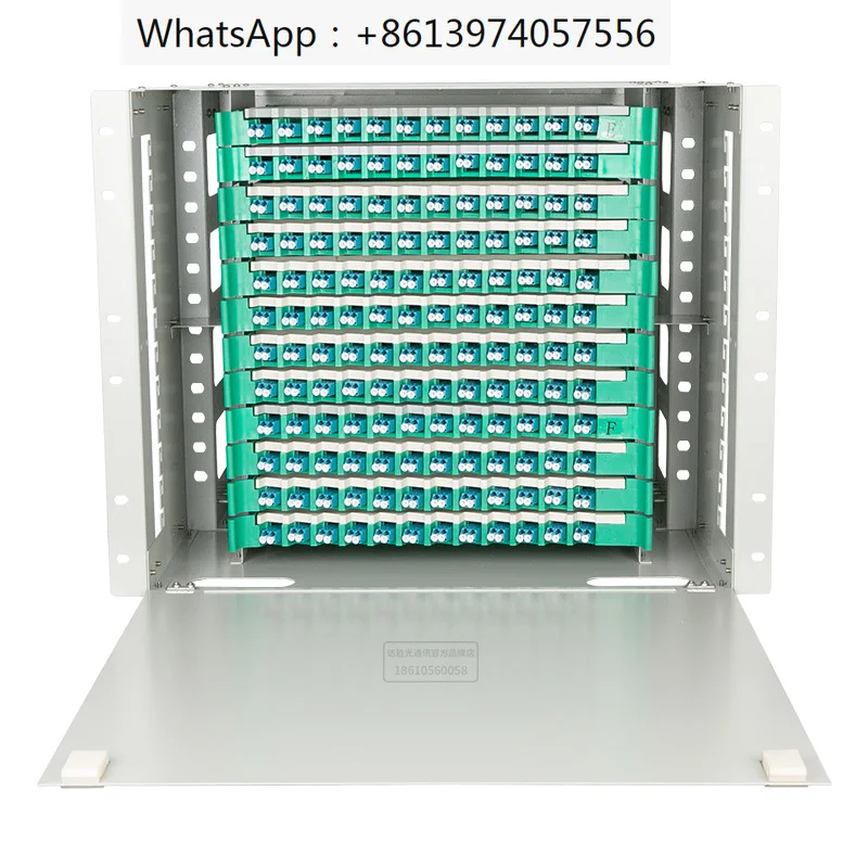 

Fiber optic distribution frame, telecom grade, fully equipped with flange tail fiber LC12/24/48/72/96/144/288 cores