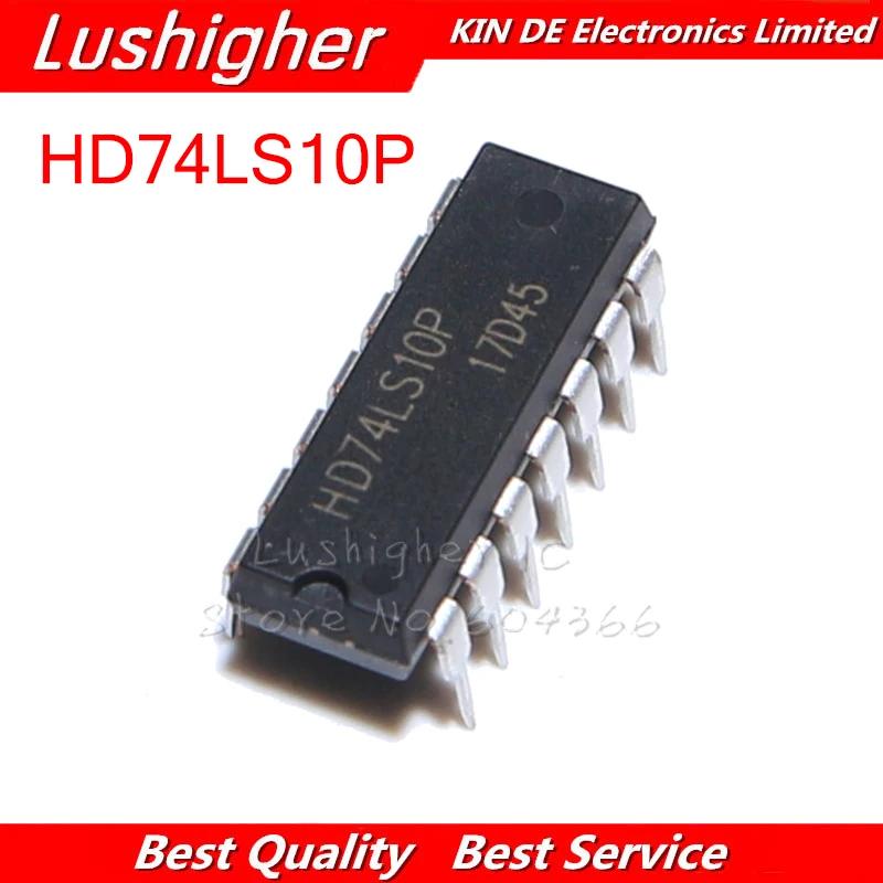 10PCS HD74LS10P HD74LS10 DIP14 SN74LS10N DIP 74LS10 New Original