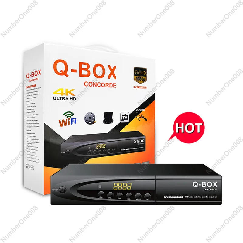 TV Box DVB-T2 + DVB-S2 High Definition TV Set-top Box Directly From The Manufacturer