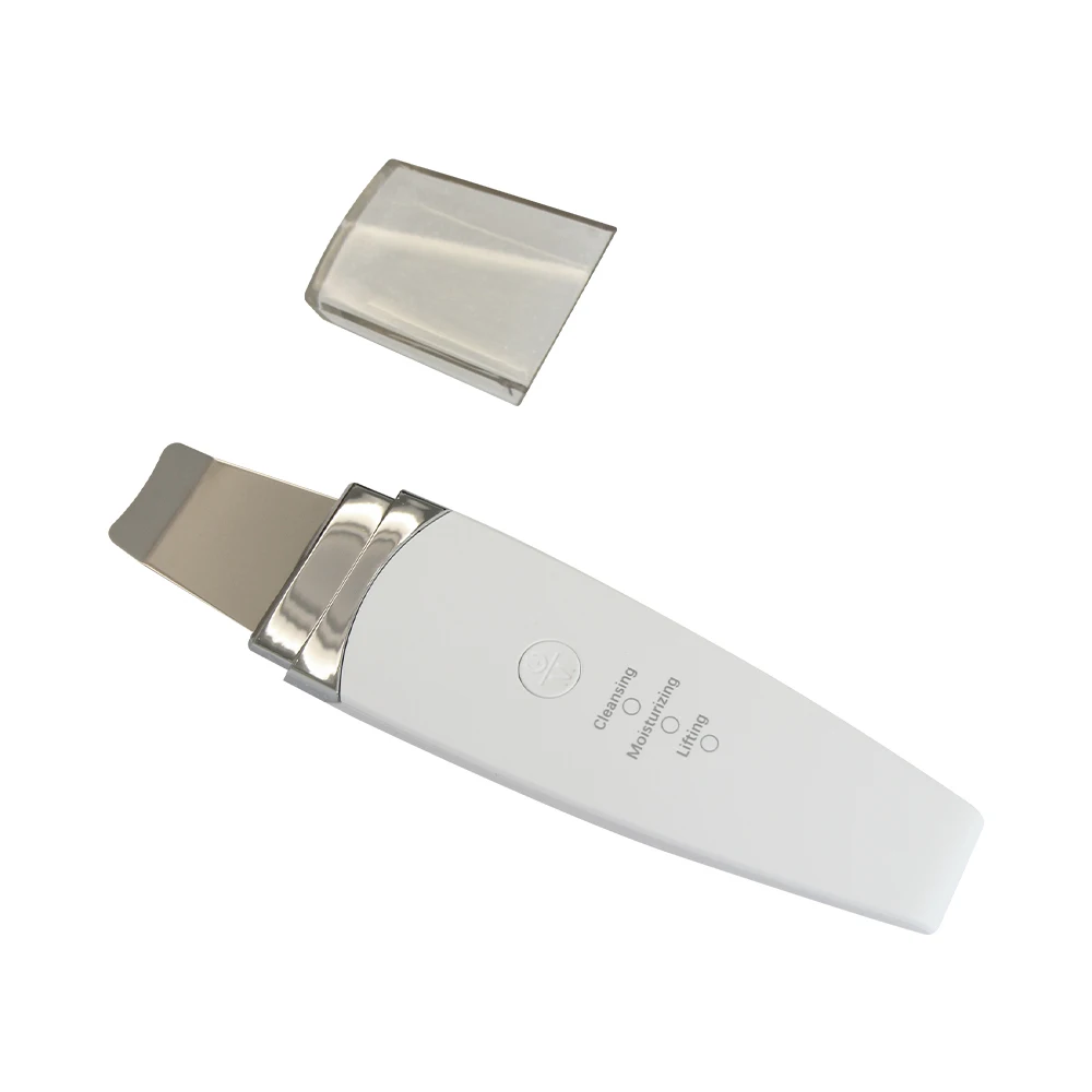 Nueva espátula limpiadora de piel ultrasónica Facial, eliminador de espinillas, limpieza Facial profunda, máquina de elevación, pala peladora, limpieza de poros