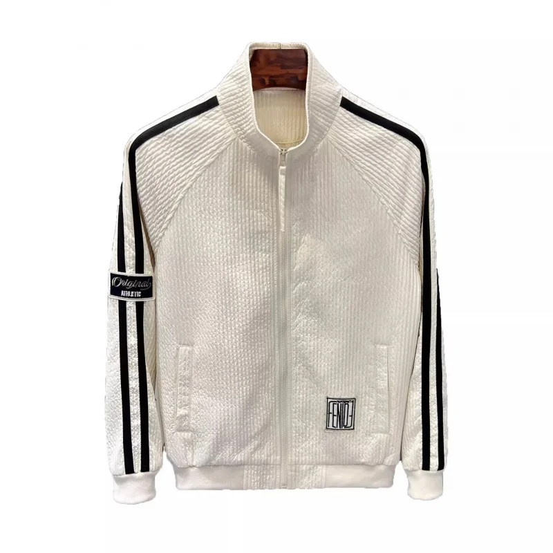 

Цветная бровая бейсбольная куртка, повседневная модная мужская одежда, весенне-осенняя новинка, брендовая лоскутная куртка Sle Faion