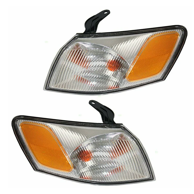 Parking Signal Corner Marker Lights Lamps Lenses For 97-99 Toyota Camry 81520-AA010 81510-AA010