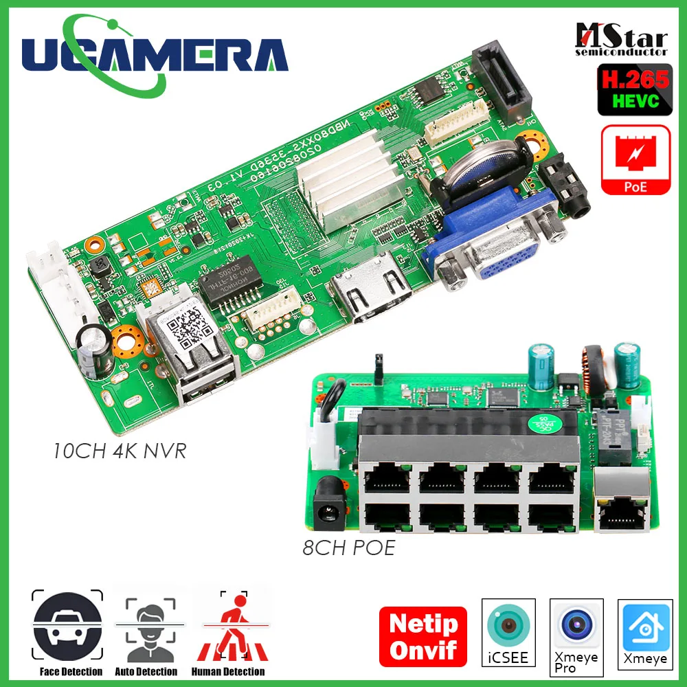Xmeye 4K 5MP Poe Nv… - image