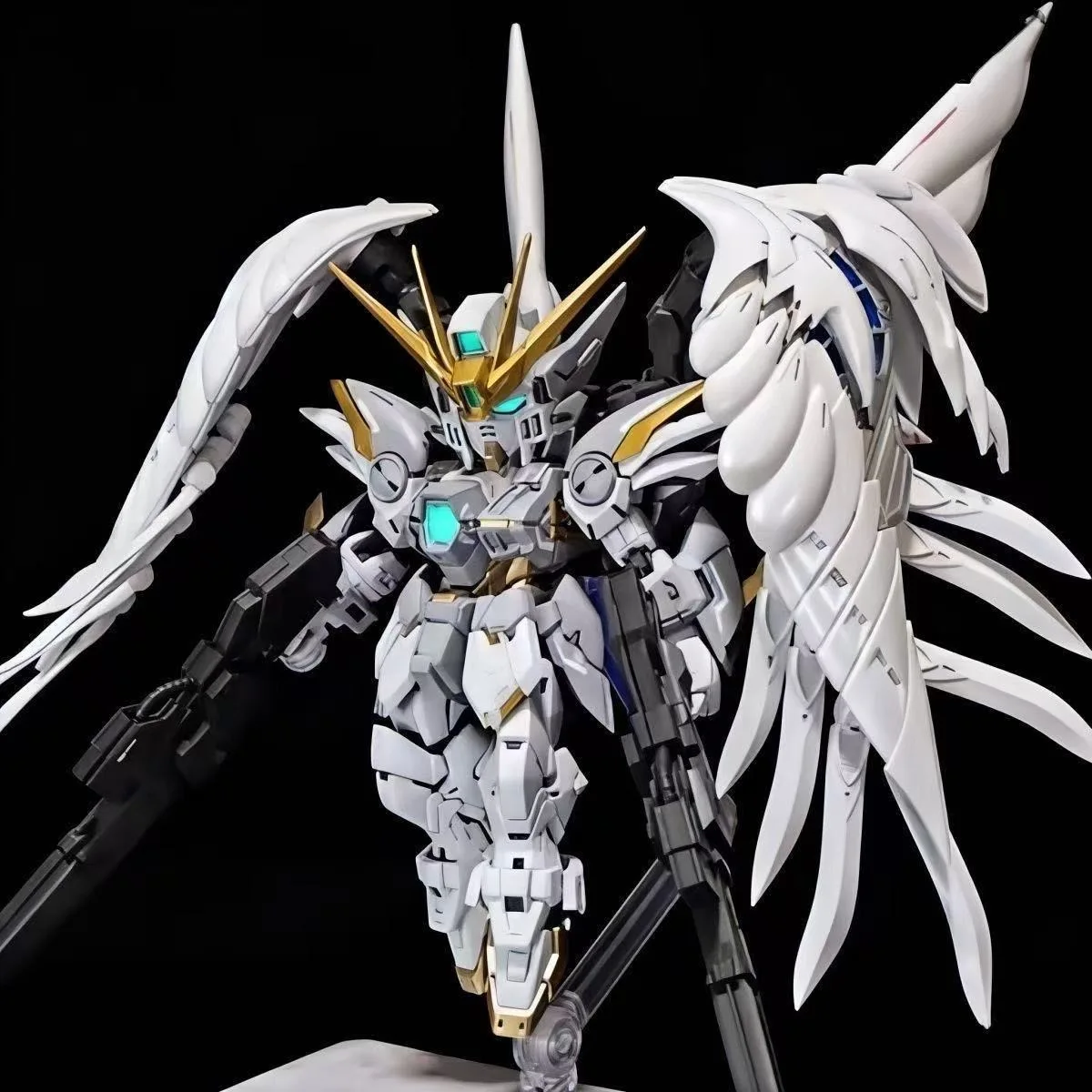 

In Stock Gl Model Wing Zero Snow White Ew Mgsd Xxxg-00W0 Assembly Model Kit Toys Anime Action Figures Kids Boys Gifts