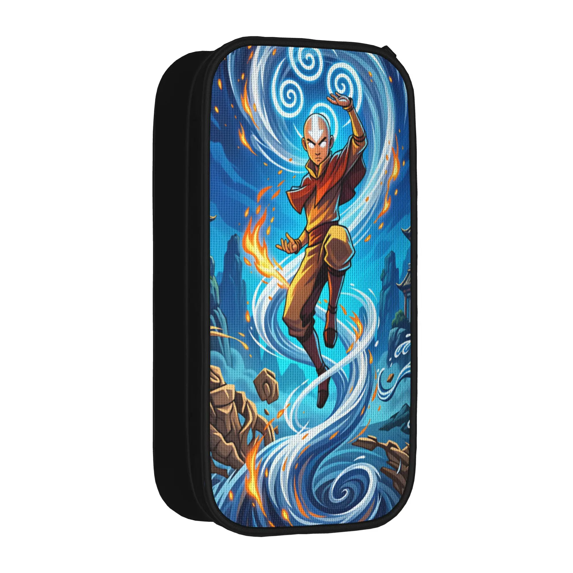 Avatars Airbenders Pencil Case  Students Retro Pencil Box Design Back To School Pencil Cases Stationery Birthday Present