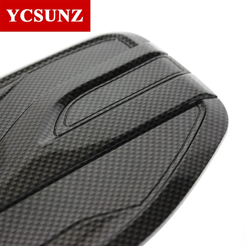 Carbon Fiber Gas Tank Cover For Ford Ranger Wildtrak T6 T7 T8 2012-2019 2020 2021 Double Cabin Car Accessories