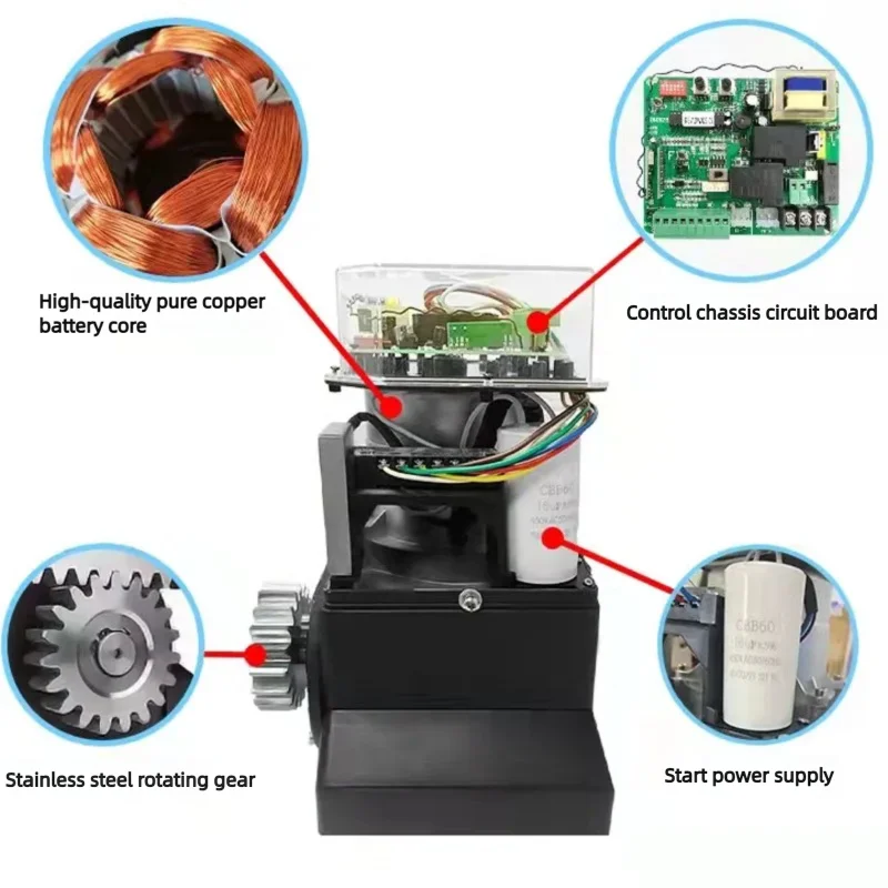 Cerradura Inteligente,Sliding Door Controller Electric Door Opener Universal Control Board Intelligent Delay Start and Stop