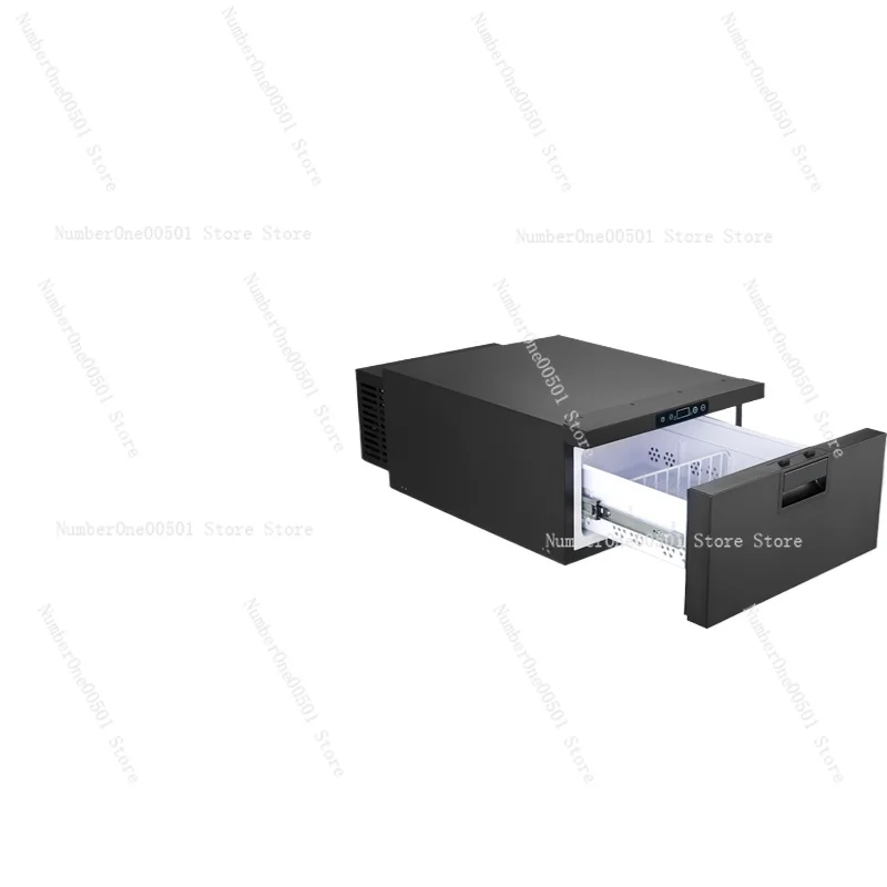 

Drawer Type 12V 24V Car Refrigerator Compressor Freezer Fridge for J6V Truck RV Modification