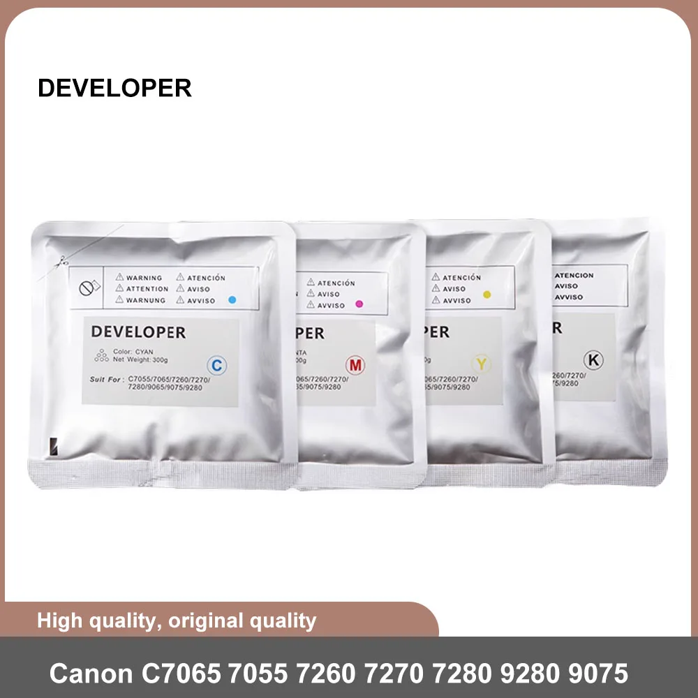 

Высококачественный разработчик для Canon C7065 Carrier 7055 7260 7270 7280 9280 9075 CMYK 300 г