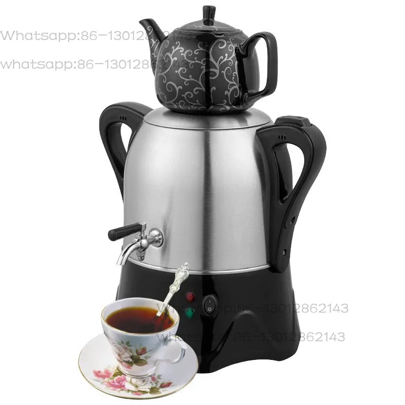 European 220V cross-border e-commerce export mother and child pot samovar coffee pot set