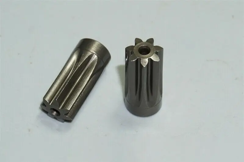 1PC Steel Metal 7-teeth Gear for 3.17mm Shaft RS-550 Electric Screwdriver Drill Tool Motor Gear 7T Metal Gear Length 15.8mm