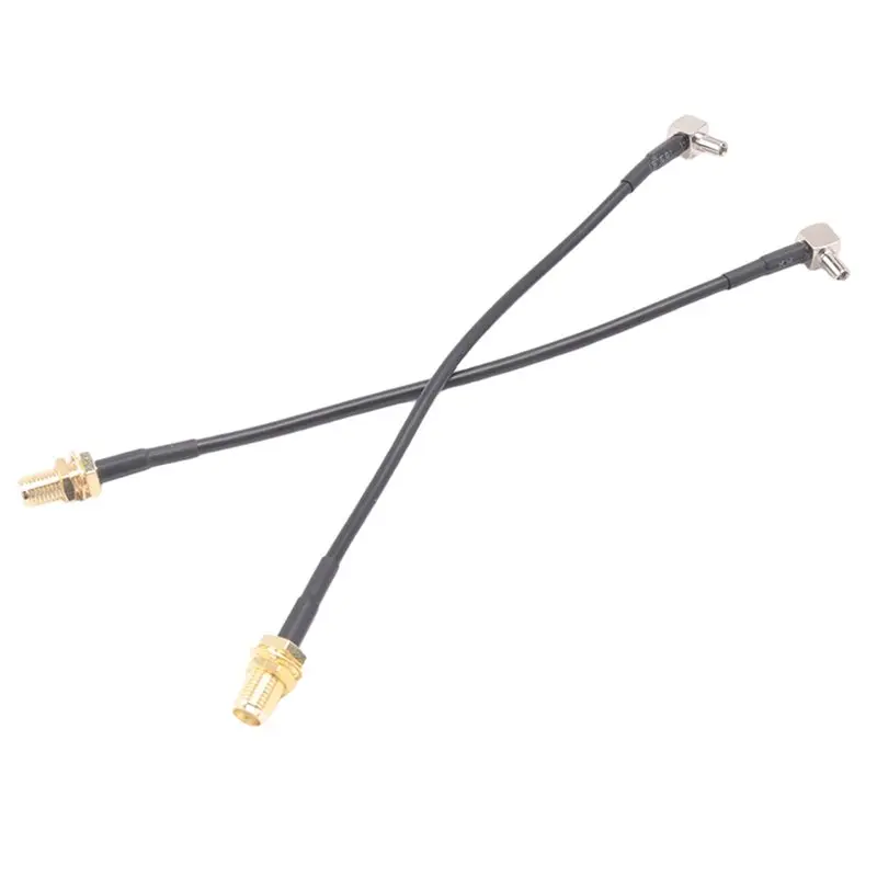 

4G Antenna SMA Female To TS9 Male Adapter Cable 15Cm 2PCS For External Antenna Router Huawei E5372 E5577 E5786 E5787-AEF7