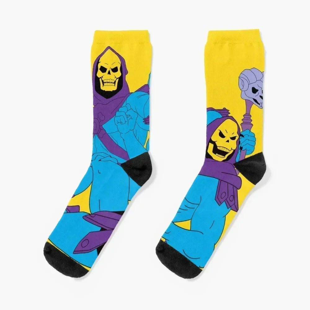 

skeletor Socks christmass gift custom compression soccer anti-slip Ladies Socks Men's