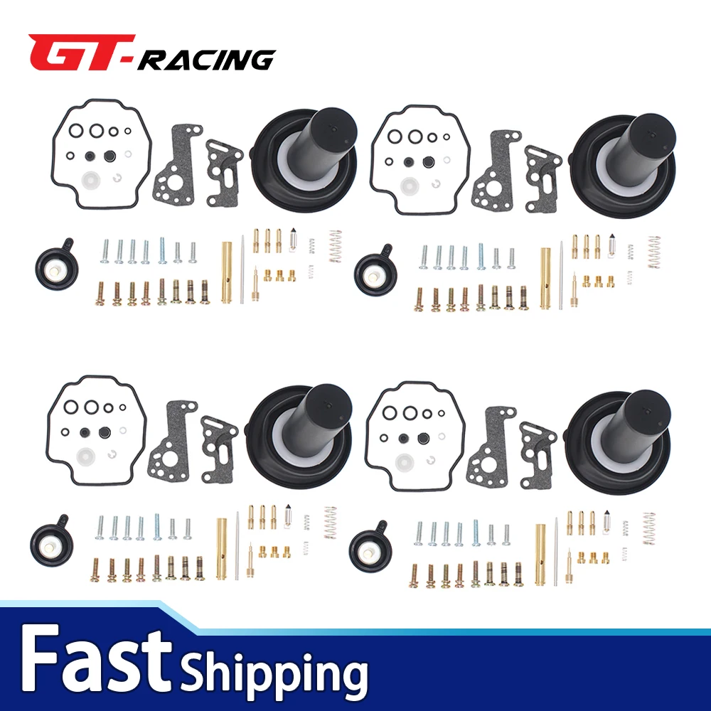 

4SETS Carburetor Repair Kit For Yamaha VMAX1200 V-MAX1200 1985–1986 1988–2007 Carb Rebuild Kit