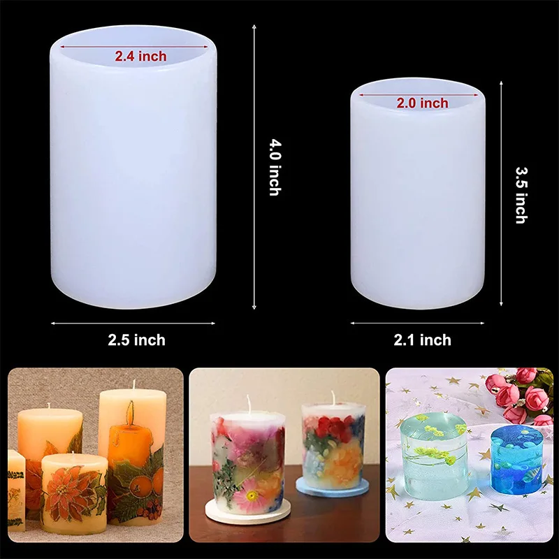 

Exquisite Cup Hexagonal Cylindrical Vase Shape Candle Holder Silicone Mold Jewelry Making Tool DIY UV Epoxy Resin Molds Crafts