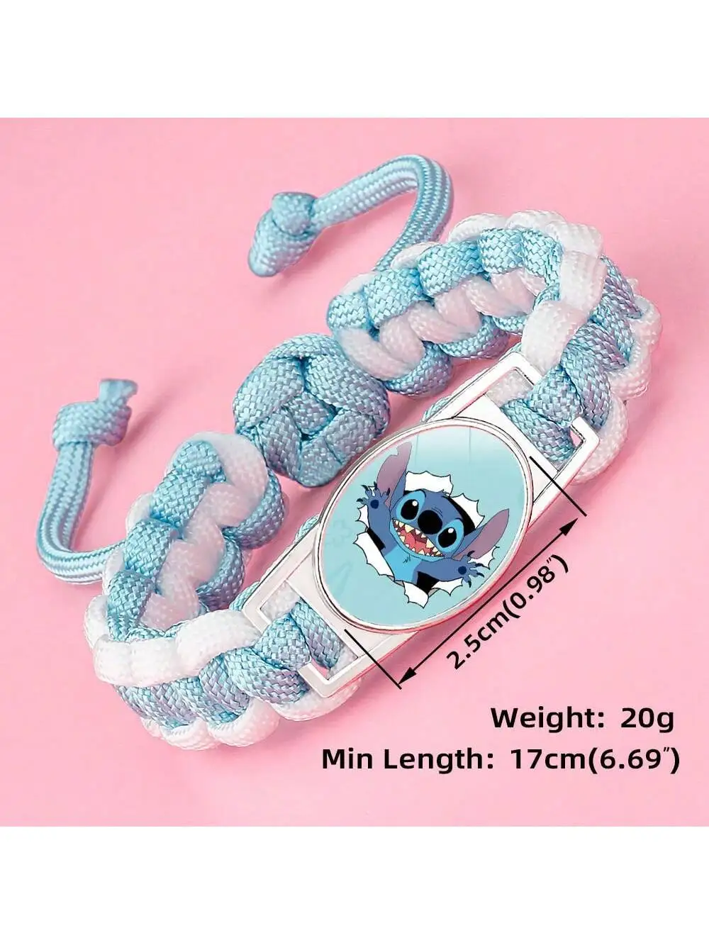 ステッチリストバンド ドーパミン 手織り、友人へのプレゼントに最適、コレクターギフト、ホリデーギフト