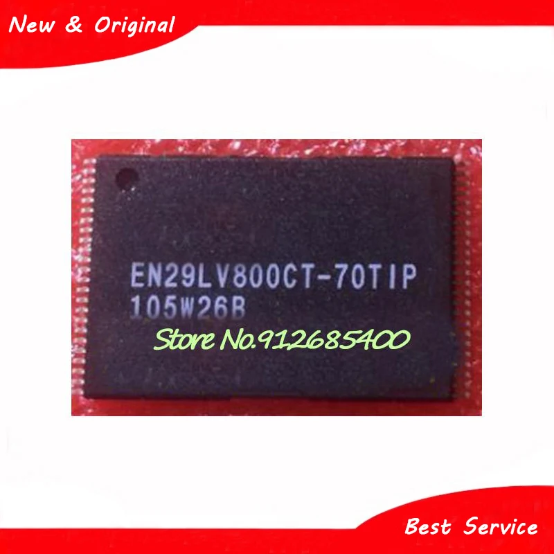 5 Pcs/Lot EN29LV800CT-70TIP TSOP48 New and Original In Stock