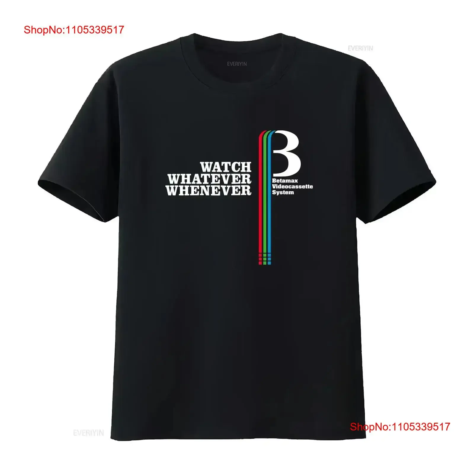Vintage BETAMAX Slogan T Shirt Retro 80s VHS Video Tape Recorder Washed homme Stylish Stretched Top For Everyday Wear vintage