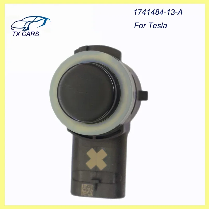 

1741484-13-A PDC Parking Sensor Bumper Ultrasonic Radar Color Black For Tesla