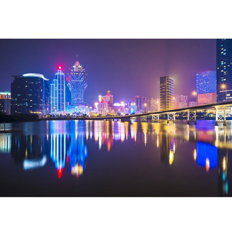 Modern City Buildings Backdrop Art Architecture Kids Adult Travel Portrait Photography Background Decor Banner Photo Studio Prop