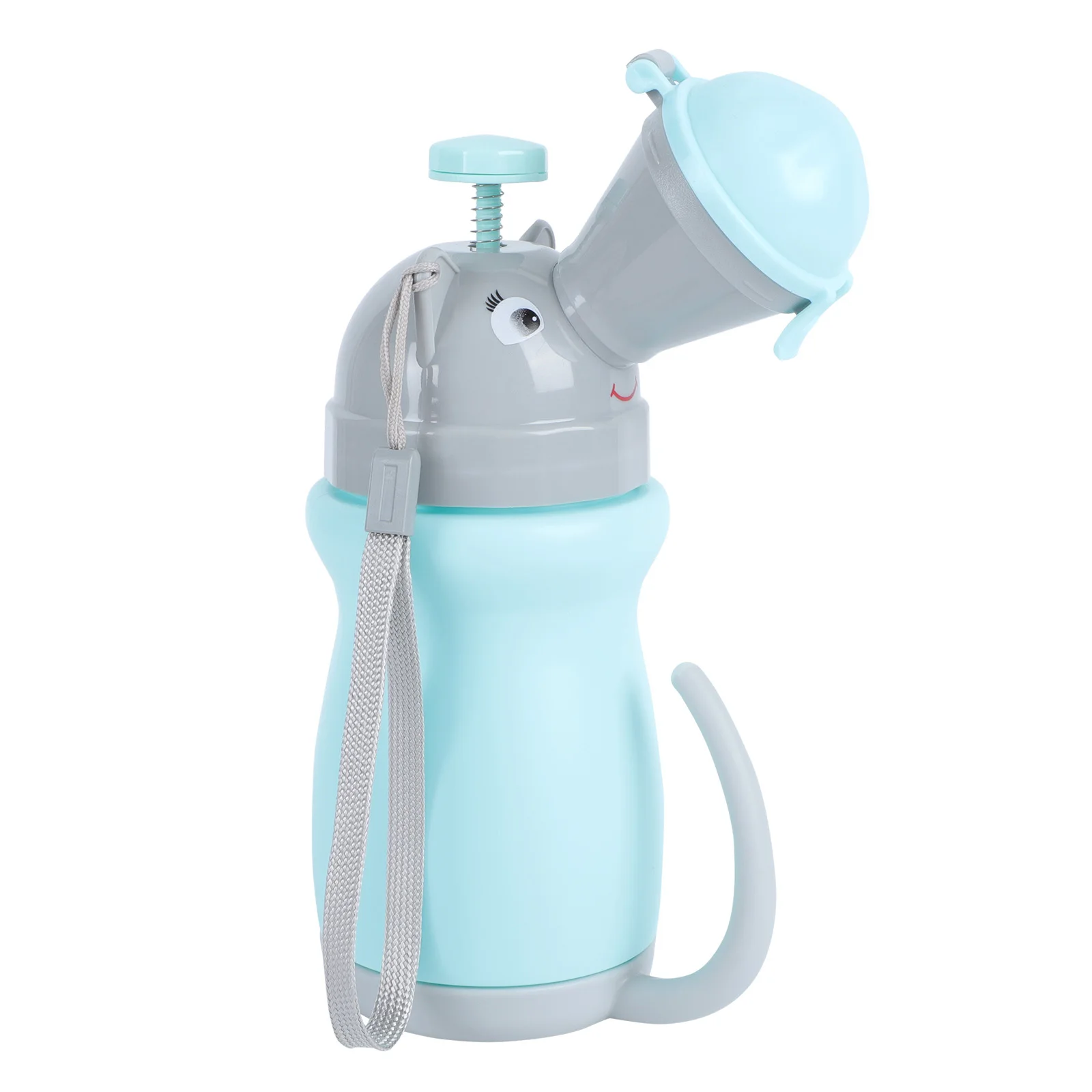 زجاجة مبولة محمولة جميلة للأطفال في حالات الطوارئ، خفيفة الوزن، صغيرة الحجم، سهلة التنظيف، زجاجة مبولة للسفر في السيارة #5