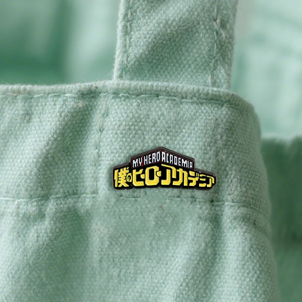 Klassisches Anime-Logo-Emaille-Anstecknadel, Fantasy, heißblütiger Anime-Peripherieartikel, Brosche, Rucksack-Dekoration, Manga-Enthusiasten-Souvenir, Geschenk – Detail 6