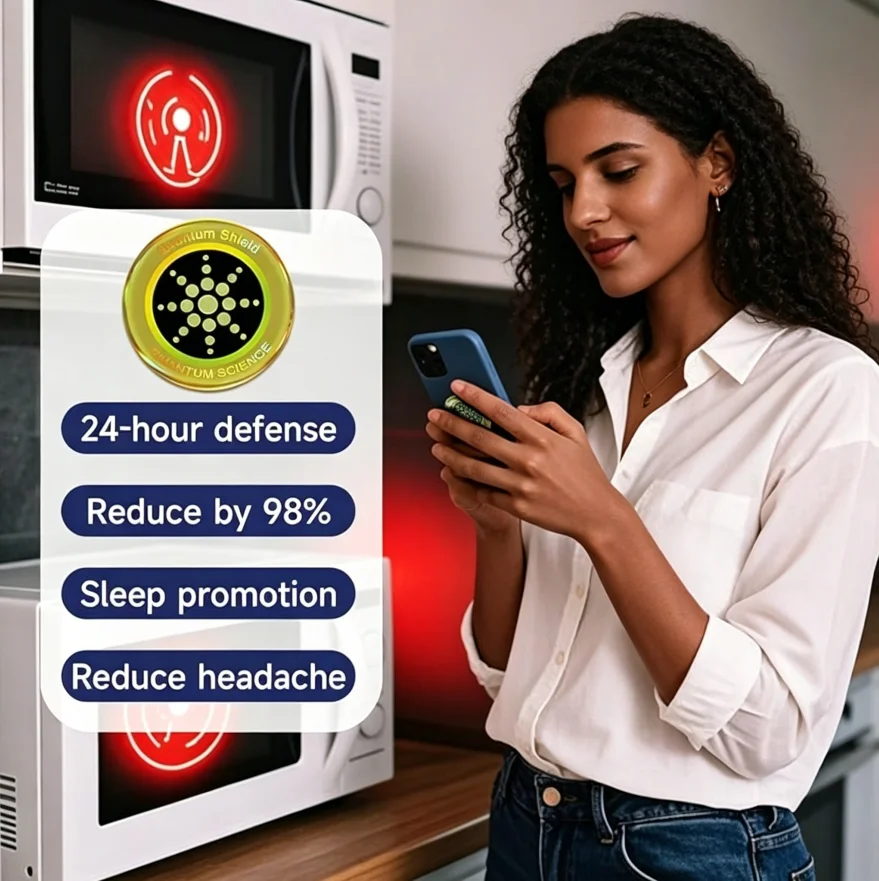 6 Pcs Emf Blocker For Cell Phone,Radiation Blocker For Cell Phone,Emf Stickers For Cell Phone,A Practical Gift For Tech Lovers For Smart Phones/Tablets/Laptops Electronic Devices Blockers