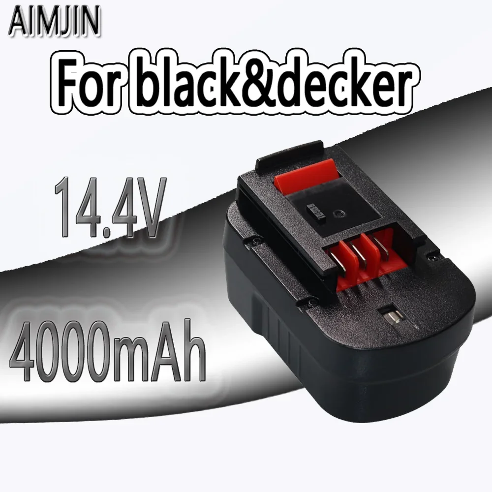 

14.4V HPB14 For Black And Decker 4000mAh/6000mAh Ni-Mh Replacement Batteries Firestorm FSB14 FS140BX 499936-34