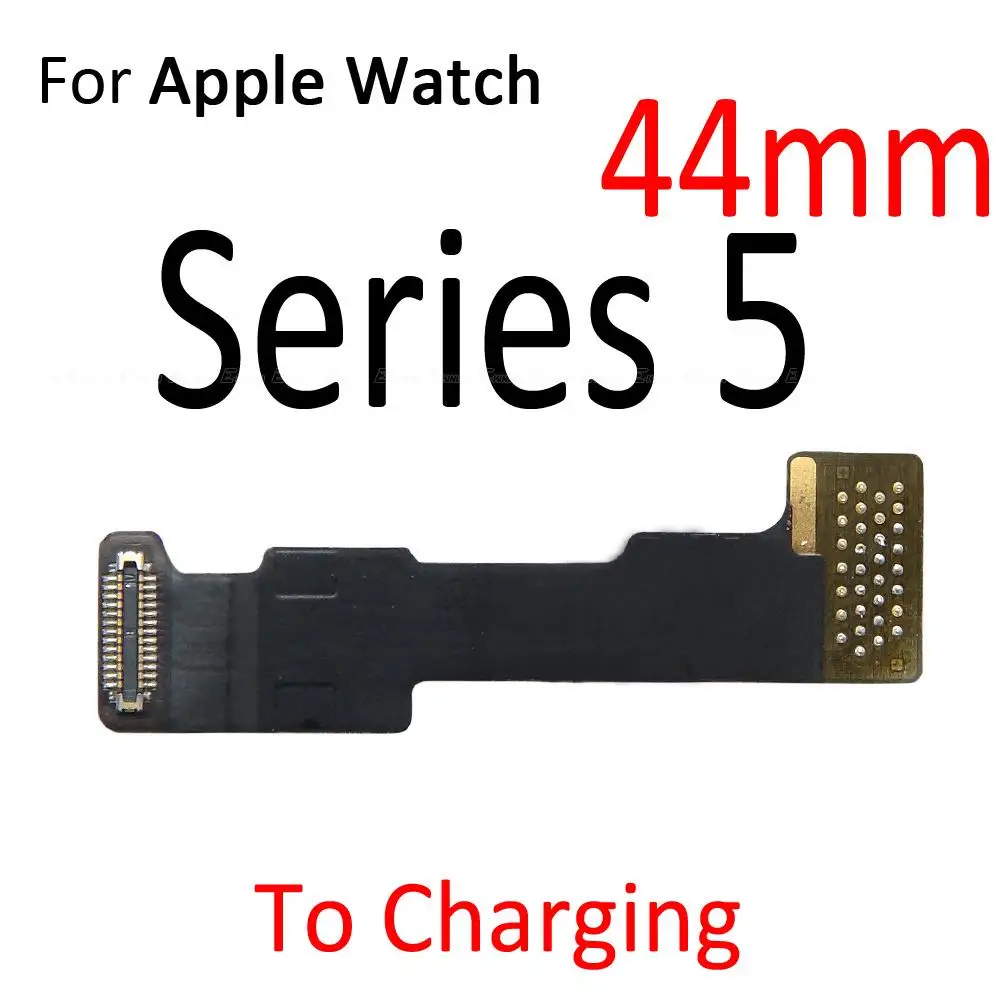 Rotating Shaft Back Cover Charging Connection Motherboard Battery Connector Flex Cable For Apple Watch Series 4 5 SE 6 7 S6 S7