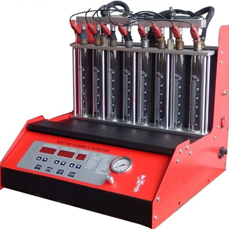 

8 cylinder diesel injector cleaning machine BC-8H electronic fuel injector tester