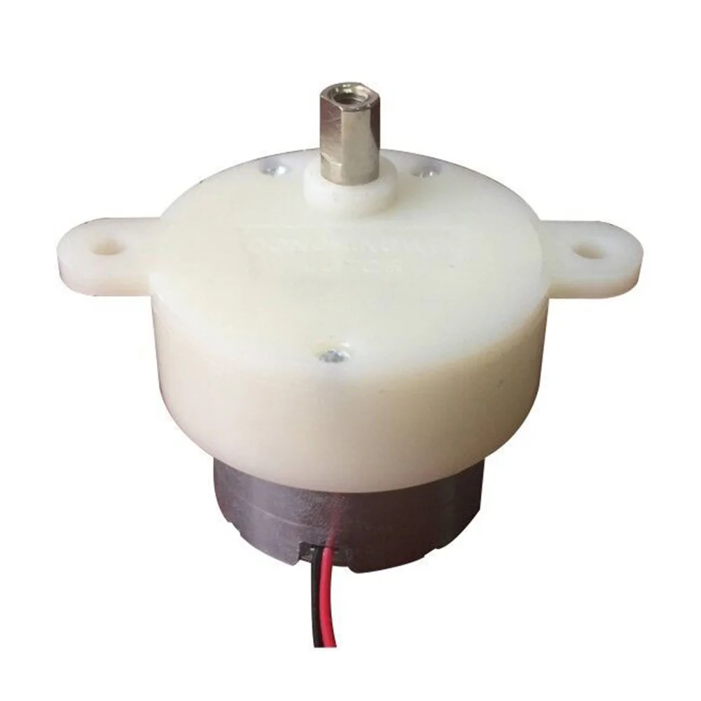 Gear Motor DC Reduction Motor Display Setup All-Plastic Gears Easy Installation Motor High Torque Performance For Stage Lighting