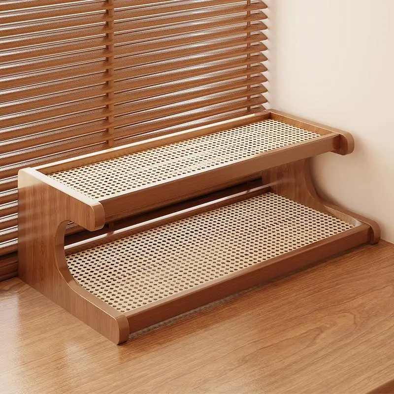 Desktop Multi-Layer Storage Rack Office Kitchen Home Good Storage Shelf Dormitory Supplies Household Organizer Rack