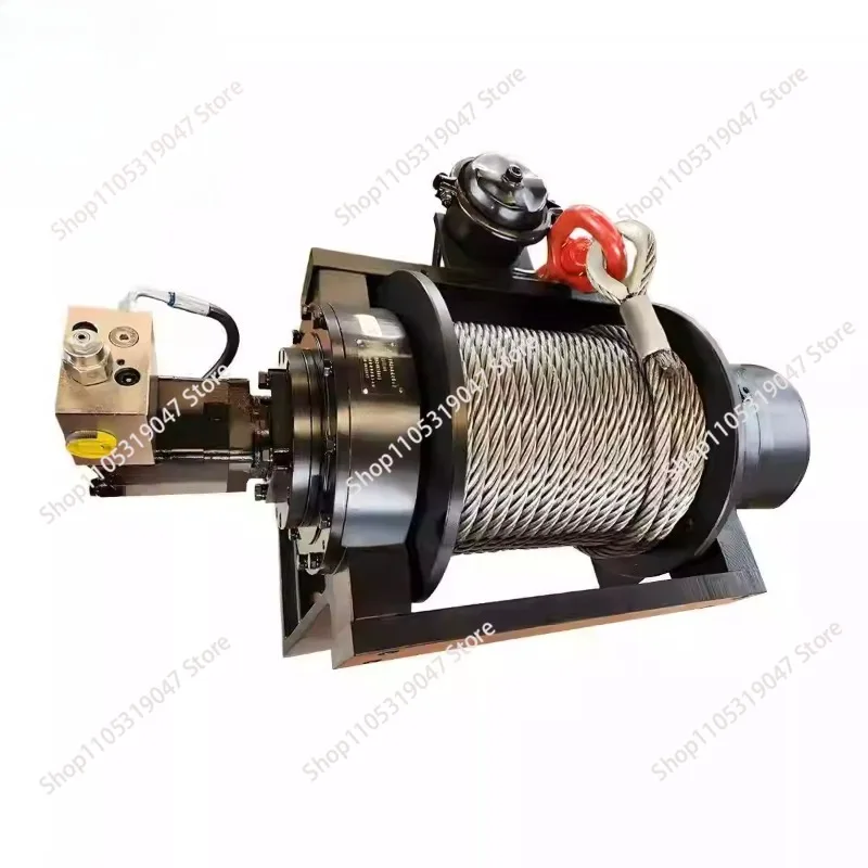 Industrial 10ton  Runva Hydraulic Winch Road Rescue Towing Truck  Cable Pulling Winch Capstan