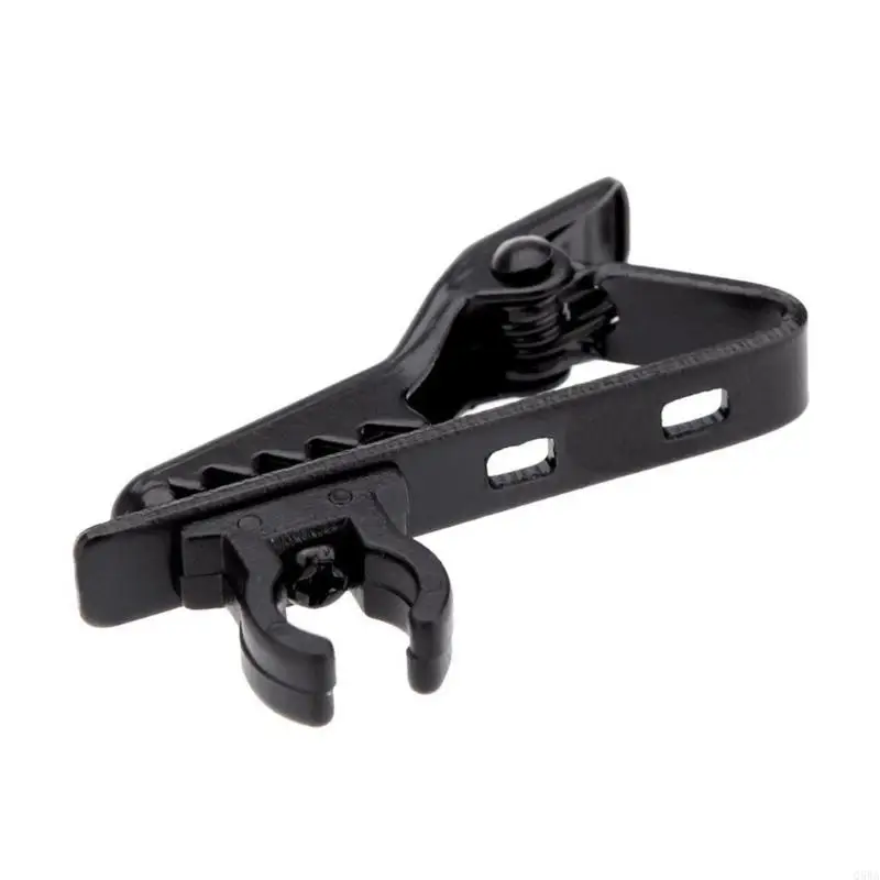 q5wa คลิปเน็คไทเมาท์มัดเดี่ยวปกไมโครโฟนไมโครโฟนคลิปสำหรับถือ mic microphones lapel mic -3pcs หรือ 5pcs หรือ 10pcs