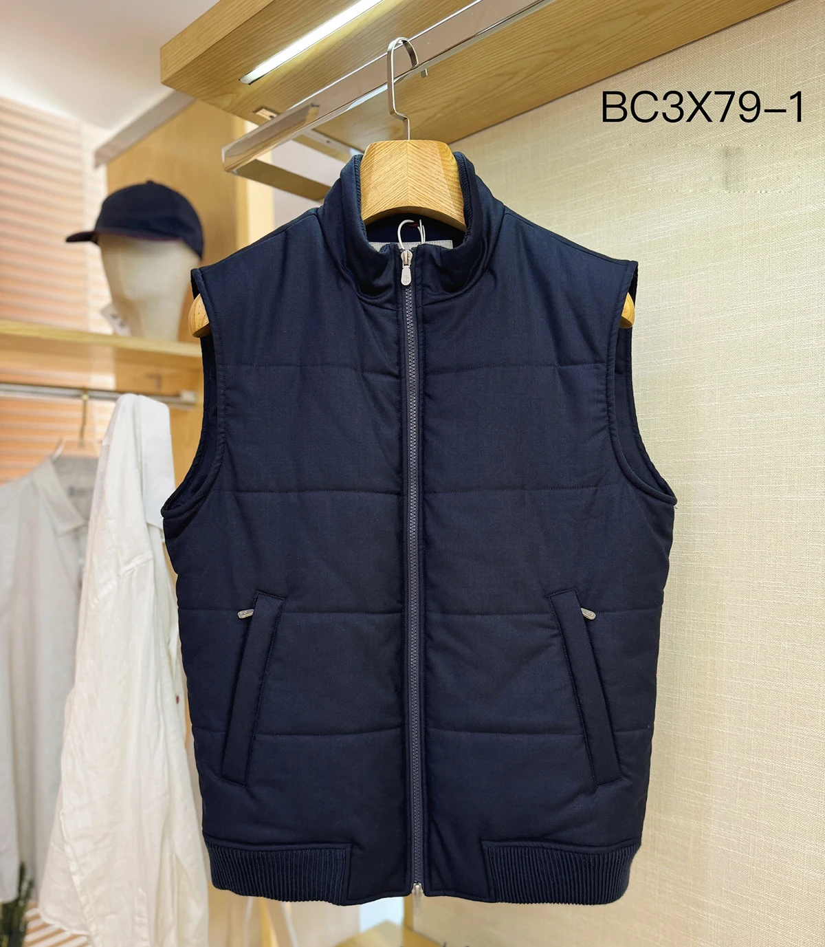 BILLIONAIRE BLKA CPTG Vest Cotton men 2025 Autumn Winter Thick New keep warm light zipper big size M-4XL high quality Coat