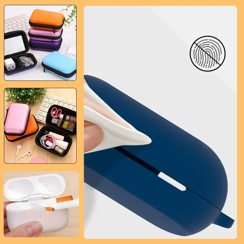 Earphone Protective Case For Sony WF-C500 Bluetooth Headset Protective Cover For Sony Silicone Earphone Case