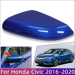 Mirror Cap For Honda Civic X 2016 2017 2018 2019 2020 Car/Auto Mirror Shell Cover Housing Rearview Mirror Cover Side Wing