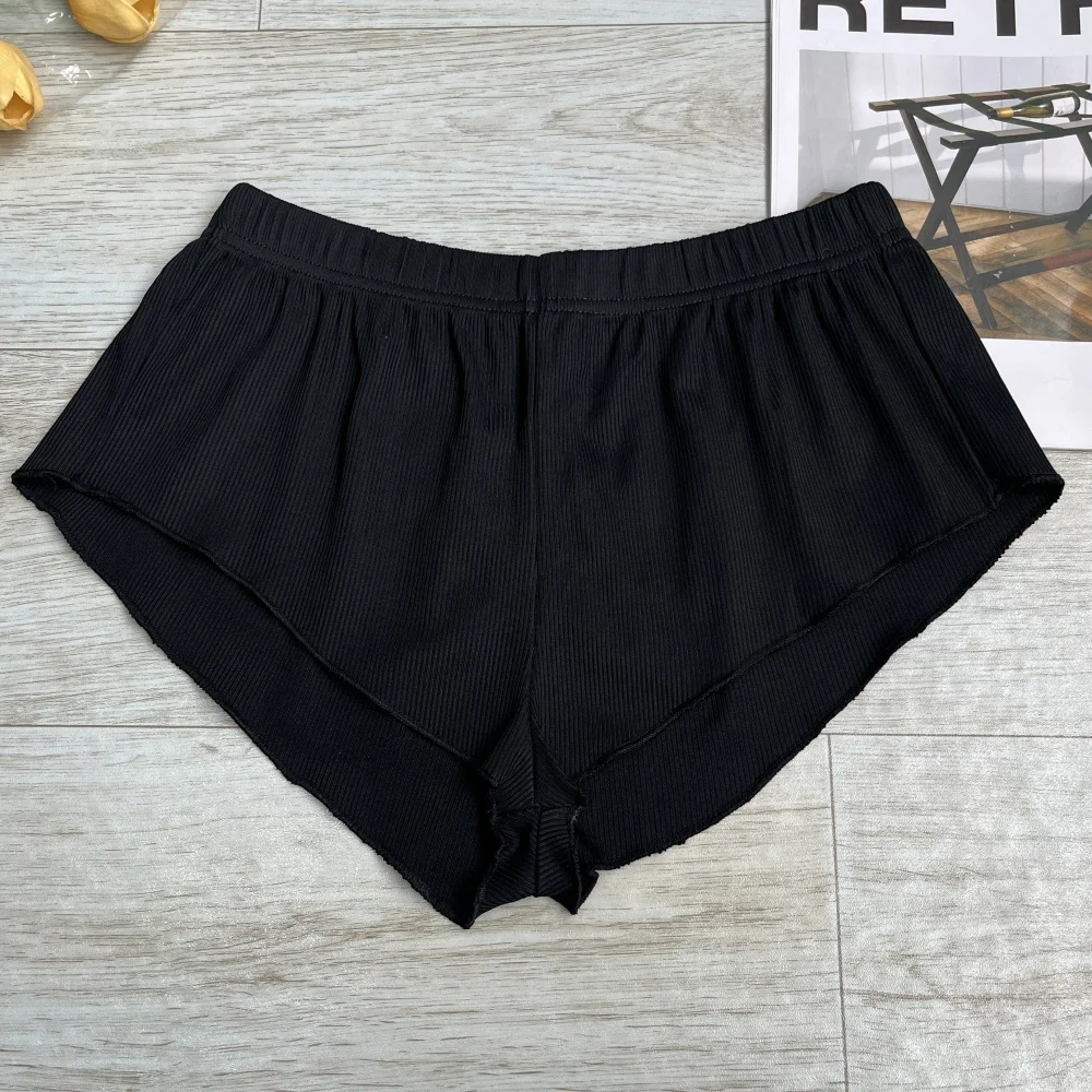 Women's Knitted Yoga Shorts Retro Shorts Sexy Leisure Fitness Bike Shorts Street Yoga Summer Sports Hiking Women's Clothing