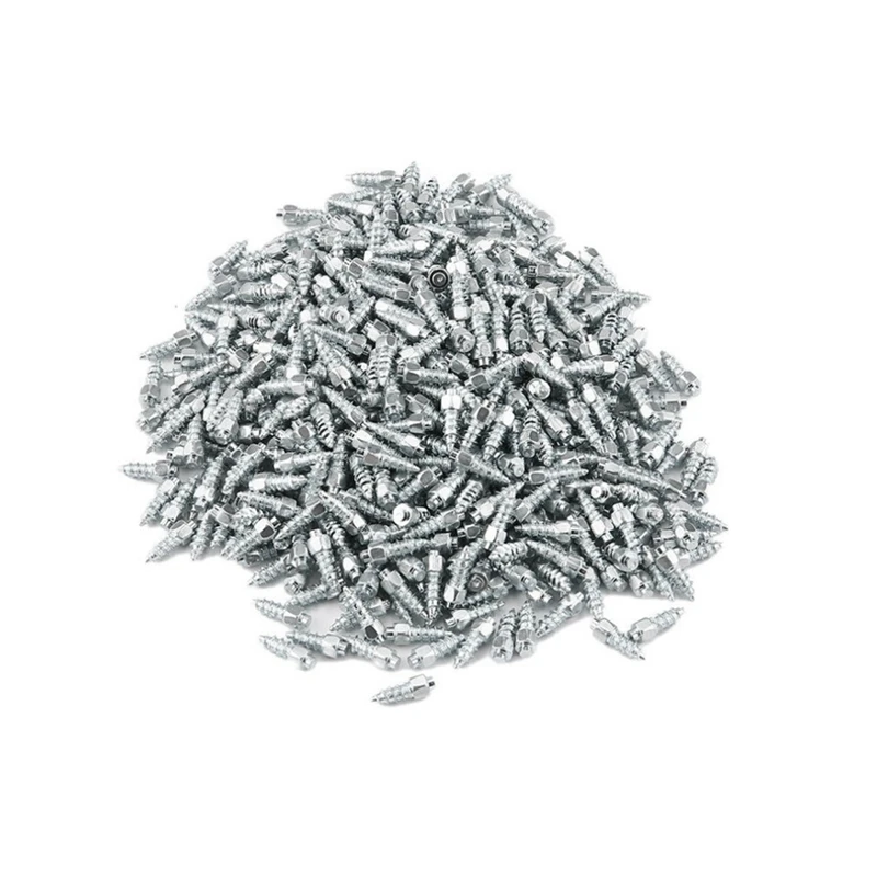 400PCS 12Mm Tire Studs Carbide Screw Snow Spikes Anti-Slip Anti-Ice For Car/SUV/ATV/UTV Car Tire Stud